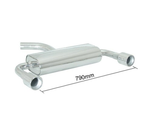 Posteriore inox doppio